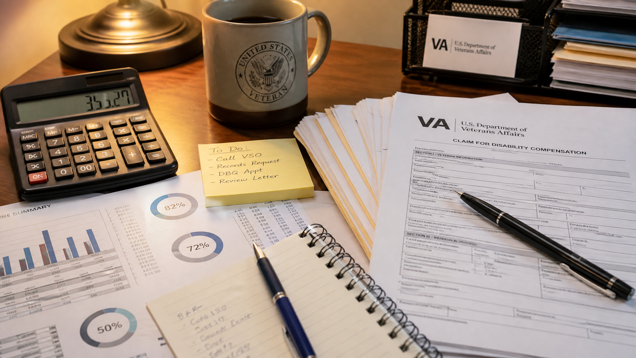 VA Math: Why Two 50% Ratings Do Not Equal 100%